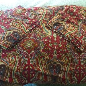 Queen Size Ralph Lauren comforter set